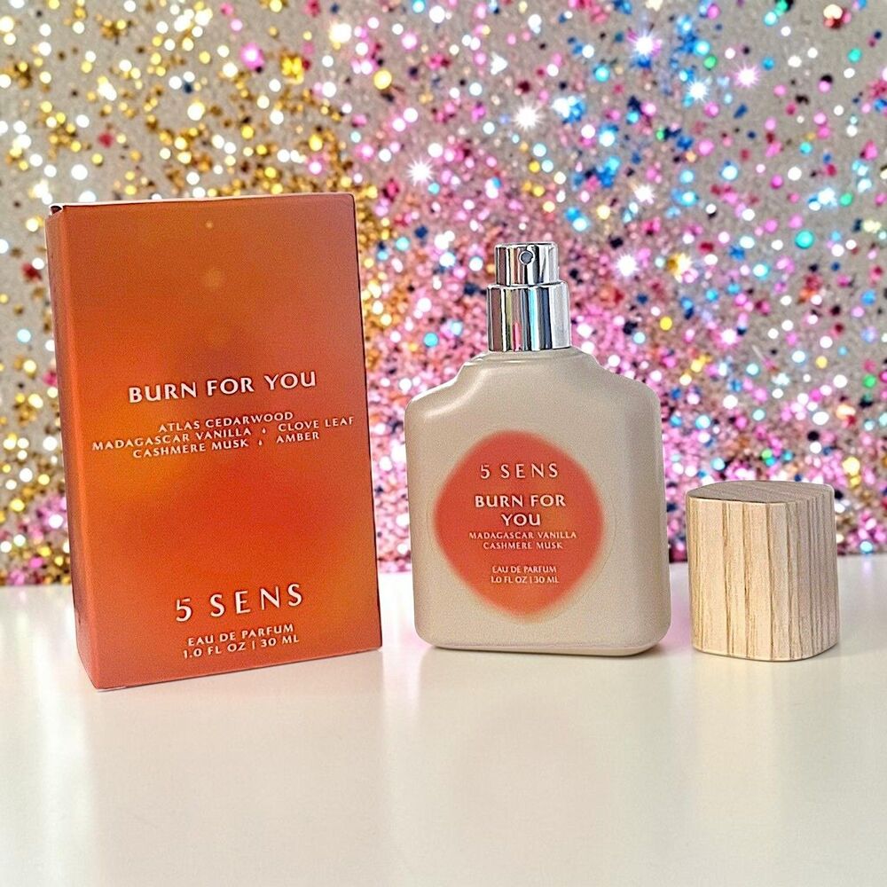 5 SENS Burn for You Fragrance 1.0 fl oz 30 ml full size New In Box RV $65